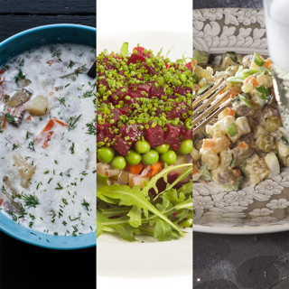 10 рецептов с солеными огурцами