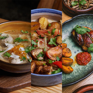 Цыпленок табака и еще два грузинских блюда на обед