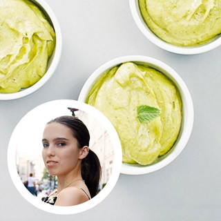 Фисташковый мусс с авокадо