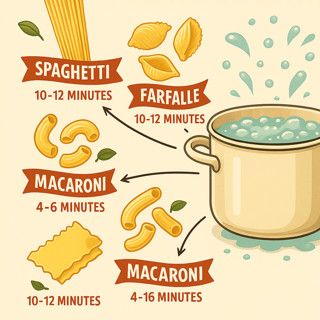 Как и сколько варить макароны