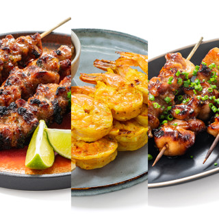 Как приготовить азиатские шашлычки на шпажках