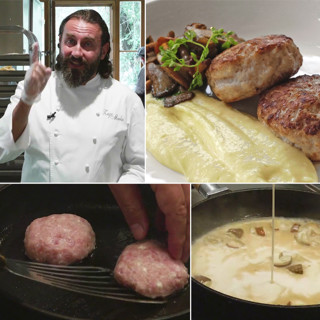 Как приготовить куриные котлеты с соусом из ряженки