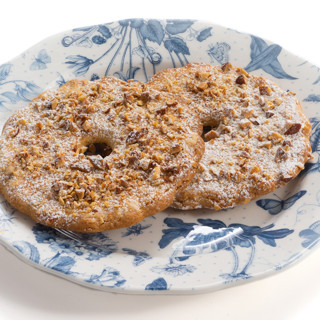 Классическое песочное кольцо с миндалем