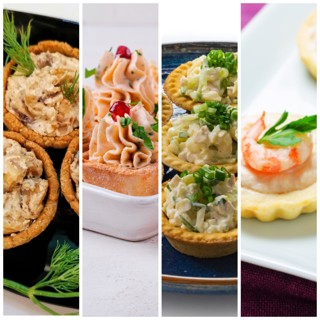 Начинки для тарталеток: быстрые, вкусные, новогодние