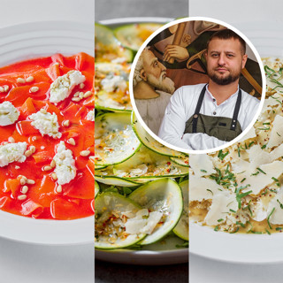 Легкие новогодние рецепты: карпаччо из овощей 