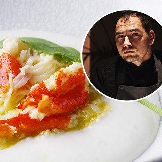 Пшено с крабом и пошехонским сыром