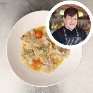 Равиоли с бараниной