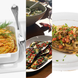 Семь холодных закусок с баклажанами