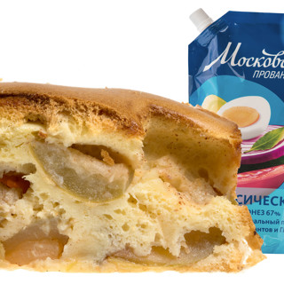 Шарлотка на майонезе