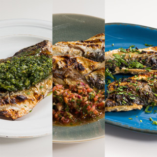 Скумбрия на мангале 