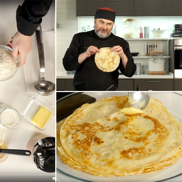 Как сделать тонкие блины на молоке