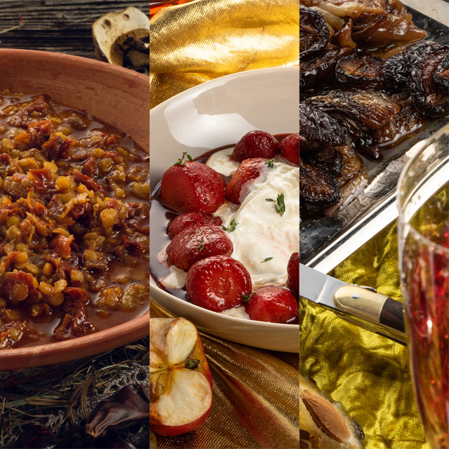 Меню на юбилей