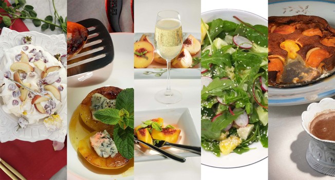 10 хороших рецептов с персиками фото