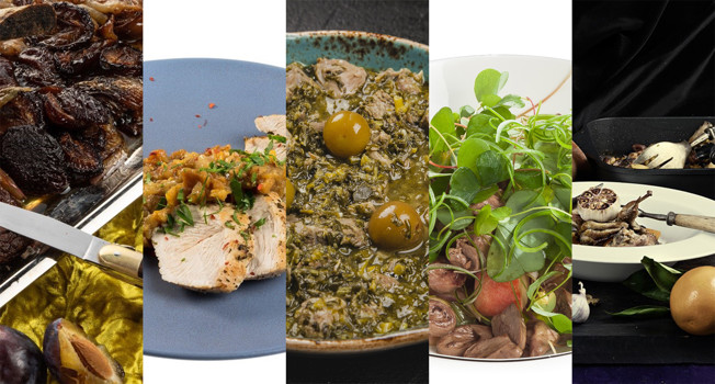 10 несладких блюд с фруктами фото