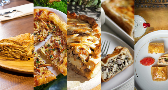 10 пирогов с грибами  фото