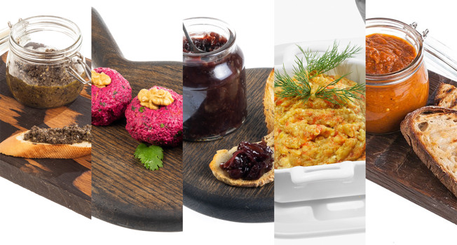 10 закусок из овощей фото