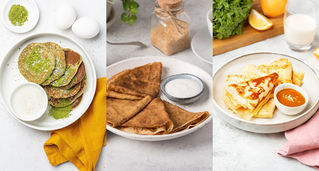 3 современных рецепта блинов к Масленице  фото