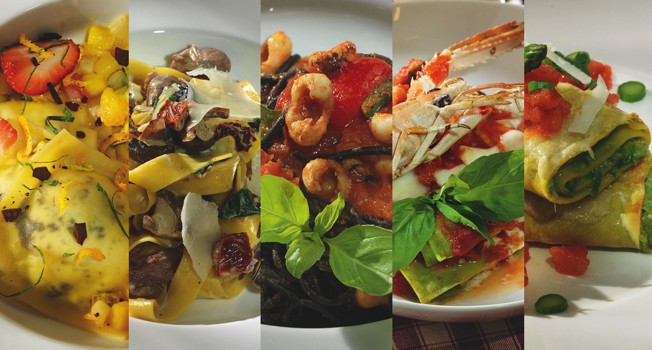 4 свежих пасты и черные спагетти Андрея Иванова фото