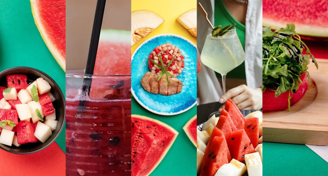 5 красивых рецептов с арбузом фото