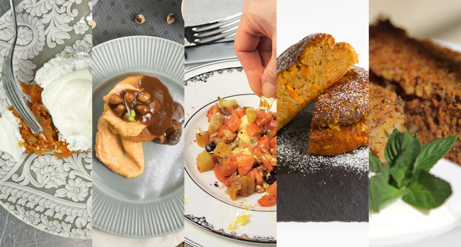 6 десертов из моркови фото