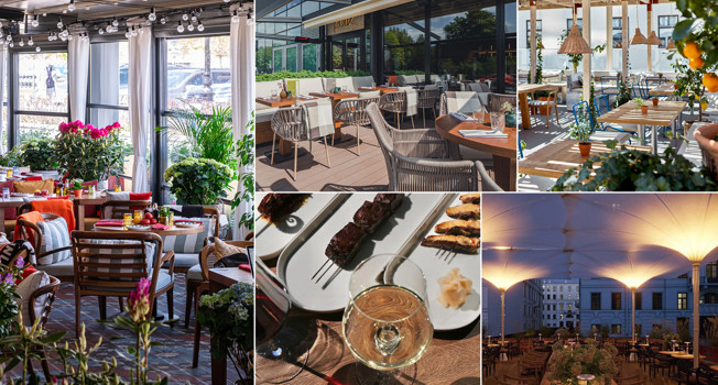 8 отличных новых ресторанных веранд в Москве фото