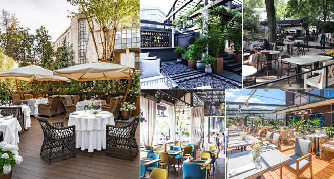 9 отличных ресторанов с летними верандами в Москве фото