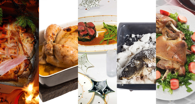 Блюда для праздничного стола фото