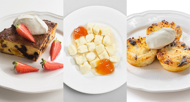 Блюда из творога на завтрак фото