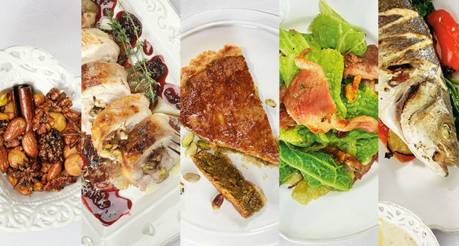 Блюда с орехами Андрея Рывкина фото