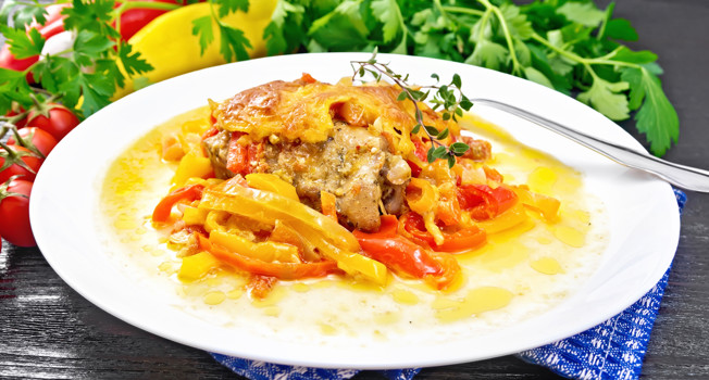 Быстрый рецепт курицы в духовке на Новый год фото