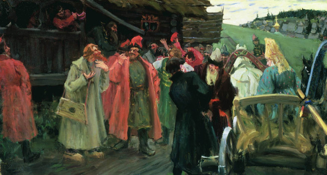 Целовальник: профессия, где начинали с поцелуя и заканчивали водкой фото