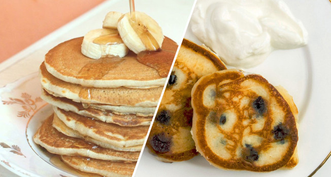 Чем оладьи отличаются от панкейков? фото