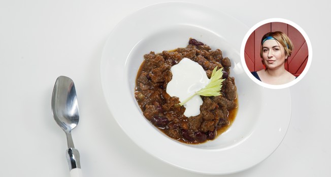 Чили кон карне со стаутом фото