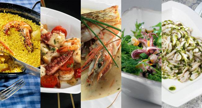 Девять рецептов из морепродуктов фото