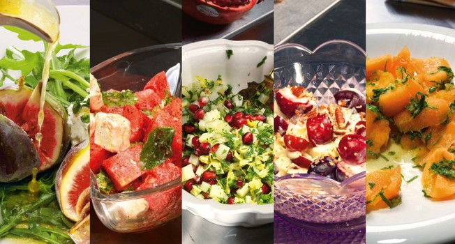 Фруктовые салаты фото