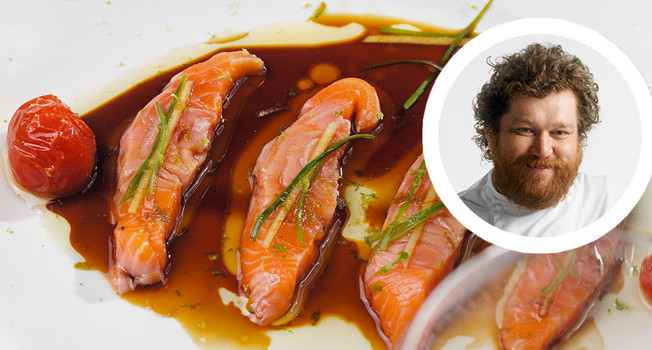 Гармония и лосось фото