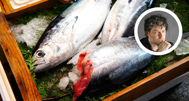 Реплика Семеляка. Голова и рыба фото