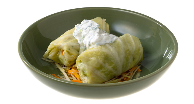 Голубцы с тилапией в духовке  фото