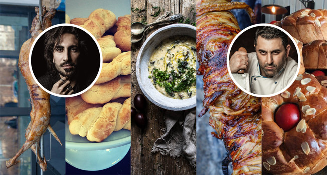 Греческое пасхальное меню фото