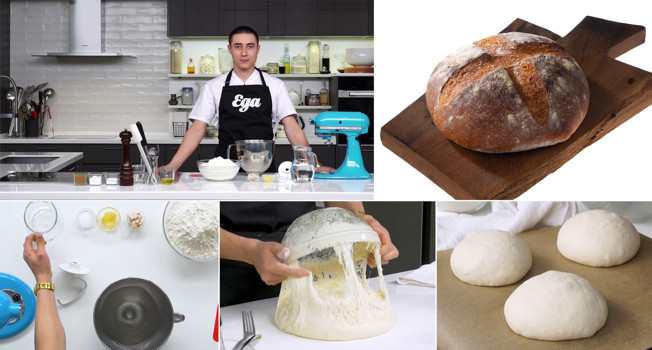 Хлеб в духовке фото