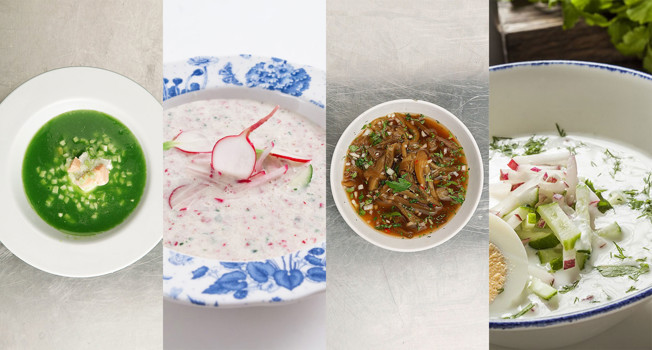 Холодные супы фото