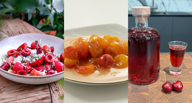 Хорошие рецепты из черешни фото