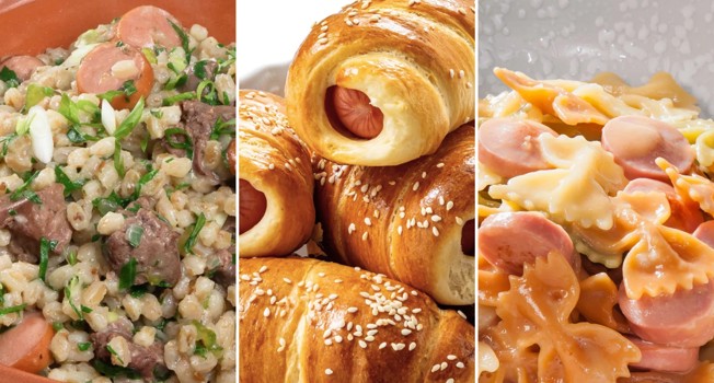 Хорошие рецепты с сосисками фото