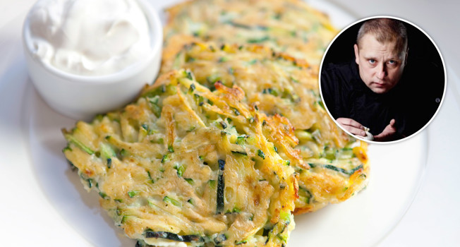 Кабачковые оладьи Алексея Айзена фото