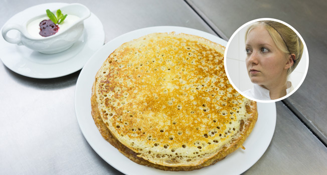 Как делать дрожжевые блины фото