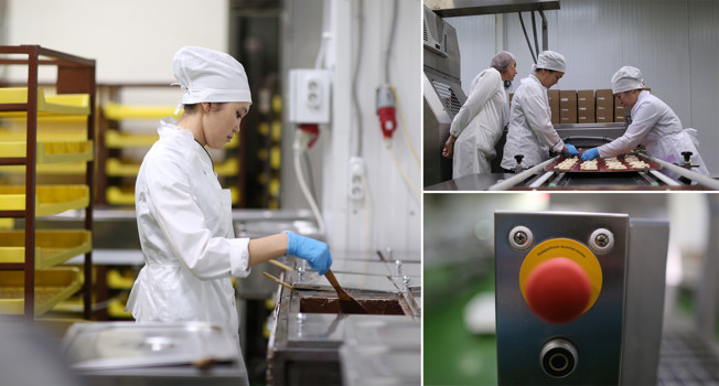 Как делают фабричные крендели фото