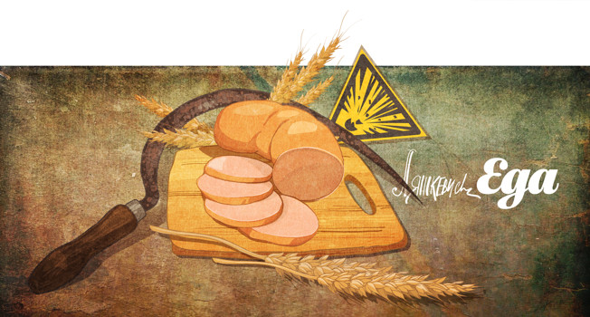 Как делают колбасу без мяса фото