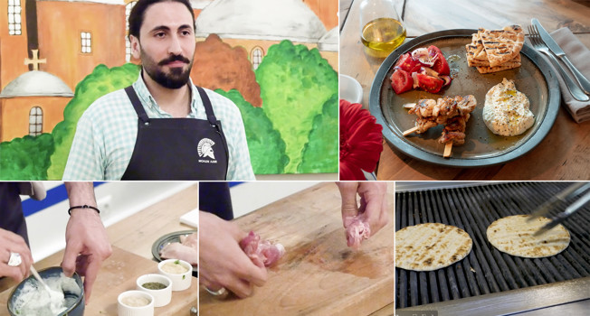 Как готовить греческий шашлык сувлаки фото