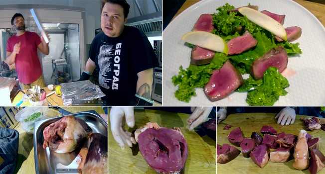 Как готовить сердце коня фото