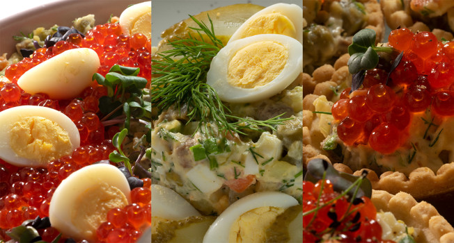 Как украсить оливье? фото